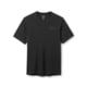 Rab Force Tee - Men's, Black, Extra Large, QCC-24-BLK-XLG