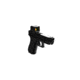 Radian Weapons Guardian, Trijicon RCR Optic Guard Mount, For MOS Glock, Includes SIX Back-Up Iron Sights, Anodized Finish, Black, H0016