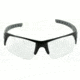 Radians Ballistic Rated Enhanced Clarity Lens Blast FX Glasses w/ Dual Molded Temple Arms, Black, Gray/Clear, RADBL0110CS