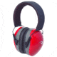 Radians Terminator Folding Earmuffs, NRR 29 - Red