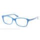Ralph Lauren Eyeglasses RL6062 with No-Line Progressive Rx Prescription Lenses 5438-52 - Blue Frame, Demo Lens Lenses