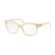 Ralph Lauren RL6164 Eyeglass Frames 5305-51 - Cream Horn Frame