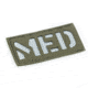 Raptor Tactical Laser Cut Reversible Patch, Ranger Green, RV-RG