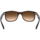 Ray-Ban ANDY RB4202 Sunglasses 607313-55 - Matte Brown Frame, Brown Gradient Lenses