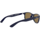 Ray-Ban ANDY RB4202 Sunglasses 615355-55 - Shiny Blue On Matte Top Frame, Green Mirror Blue Lenses
