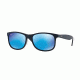 Ray-Ban ANDY RB4202 Bifocal Prescription Sunglasses RB4202-615355-55 - Lens Diameter 55 mm, Frame Color Shiny Blue On Matte Top