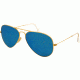 Ray-Ban Aviator Large Metal Prescription Sunglasses RB3025 RB3025-112-17-5514 - Lens Diameter 55 mm, Frame Color Matte Gold