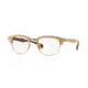 Ray-Ban CLUBMASTER RX5154M Eyeglass Frames 5558-51 - Maple Rubber Brown Frame