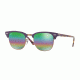 Ray-Ban Clubmaster Prescription Sunglasses RB3016 RB3016-221C3E-49 - Lens Diameter 49 mm, Frame Color Metallic Medium Bronze