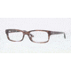 Ray-Ban Eyeglasses RX5187 with Rx Prescription Lenses 5165-5016 - Violet Transparent Brown Frame, Demo Lens Lenses