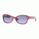 Ray-Ban Junior RJ9044S Bifocal Sunglasses - Fuchsia Top On Metallized Blue Frame / 47 mm Prescription Lenses, 147-90-4715
