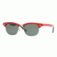 Ray-Ban Junior RJ9050S Progressive Sunglasses - Top Red On Black Frame / 45 mm Prescription Lenses, 162-71-4516