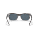 Ray-Ban Mr Burbank RB2283 Sunglasses, Blue Lenses, Striped Gray, 55, RB2283-1314R5-55