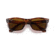 Ray-Ban Mr Burbank RB2283 Sunglasses, Brown Lenses, Striped Havana, 55, RB2283-954-33-55