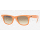 Ray-Ban Original Wayfarer Sunglasses RB2140 102951-4722 - Orange/Subway Crystal Brown Gradient