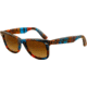 Ray-Ban Original Wayfarer Sunglasses RB2140 110885-5022 - Havana/Blue Orange/Brown Frame, Brown Gradient Lenses