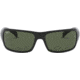Ray-Ban RB 4075 Sunglasses, Black Frame / Crystal Green Polarized Lenses, 601-58-6116
