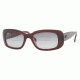 Ray-Ban RB 4122 Sunglasses Styles - Red Rubin Frame / Gray Gradient Lenses, 735-8G-5018