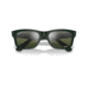 Ray-Ban RB2283 Mr Burbank Sunglasses - Mens, Green Frame, Dark Green Grad Mirror Polarized Lens, 55, RB2283-6659G4-55