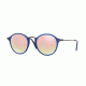 Ray-Ban RB2447NF Sunglasses 62547O-52 - Trasparent Blue Frame, Copper Flash Gradient Lenses