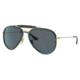 Ray-Ban RB3428 Road Spirit Sunglasses - Men's, Legend Gold Frame, Blue Lens, 58, RB3428-9241R5-58