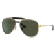 Ray-Ban RB3428 Road Spirit Sunglasses - Men's, Legend Gold Frame, Green Lens, 58, RB3428-923931-58