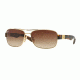 Ray-Ban RB3522 Sunglasses 001/13-61 - Arista Frame, Brown Gradient Lenses