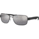 Ray-Ban RB3522 Sunglasses 006/82-61 - Matte Black Frame, Grey Mirror Silver Polar Lenses