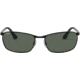 Ray-Ban RB3534 Sunglasses 002-59 - Black Frame, Green Lenses