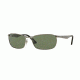 Ray-Ban RB3534 Sunglasses 004/58-62 - Gunmetal Frame, Polar Green Lenses
