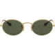 Ray-Ban RB3547N Sunglasses 001-48 - Gold Frame, Green Lenses