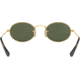 Ray-Ban RB3547N Sunglasses 001-48 - Gold Frame, Green Lenses