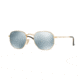 Ray-Ban RB3548NF Sunglasses 001/30-54 - Gold Frame, Grey-Flash Lenses