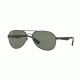 Ray-Ban RB3549 Single Vision Prescription Sunglasses RB3549-006-9A-61 - Lens Diameter 61 mm, Frame Color Matte Black