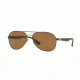 Ray-Ban RB3549 Single Vision Prescription Sunglasses RB3549-012-83-58 - Lens Diameter 58 mm, Frame Color Matte Brown