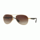 Ray-Ban RB3549 Single Vision Prescription Sunglasses RB3549-112-13-61 - Lens Diameter 61 mm, Frame Color Matte Gold