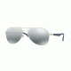Ray-Ban RB3549 Single Vision Prescription Sunglasses RB3549-901288-58 - Lens Diameter 58 mm, Frame Color Matte Gunmetal