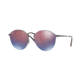 Ray-Ban RB3574N Sunglasses 153/7V-59 - Demiglos Black Frame, Dark Violet Mirror Blue Lenses