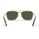Ray-Ban RB3636 New Caravan Sunglasses, Legend Gold Frame, Green Lens, 55, RB3636-919631-55