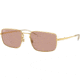 Ray-Ban RB3669 Sunglasses, Arista, Evolve Photo Brown, 55, RB3669-001-Q4-55