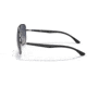 Ray-Ban RB3683 Sunglasses, Blue Gradient Polarized Lenses, Gunmetal, 56, RB3683-004-78-56