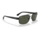Ray-Ban RB3687 Sunglasses - Mens, Black Frame, Green Lens, 58, RB3687-002-31-58