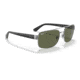 Ray-Ban RB3687 Sunglasses - Mens, Gunmetal Frame, Green Lens, Polarized, 58, RB3687-004-58-58