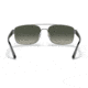 Ray-Ban RB3687 Sunglasses - Mens, Gunmetal Frame, Grey Gradient Lens, 58, RB3687-004-71-58