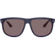 Ray-Ban RB4147 Standard Sunglasses, Violet Lenses, Matte Blue On Brown, 60, RB4147-65697N-60