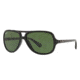 Ray-Ban RB4162 Sunglasses 601/2P-59 - Black Frame, Polar Green Lenses