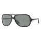 Ray-Ban RB4162 Sunglasses 601/58-5915 - Black Crystal Green Polarized
