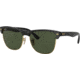 Ray-Ban RB4175 Sunglasses 877-5716 - Demi Shiny Black Arista Frame, Crystal Green Lenses