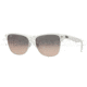 Ray-Ban RB4175 Sunglasses 879/N1-5716 - Demi Shiny White Frame, Crystal Gray Gradient Pink Lenses