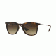 Ray-Ban RB4221 Progressive Prescription Sunglasses RB4221-865-13-50 - Lens Diameter 50 mm, Frame Color Dark Rubber Havana
